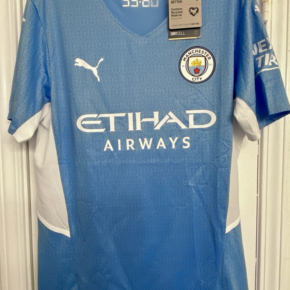 Manchester City Authentic 2021/22 Home Jersey